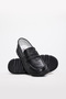 Genuine Leather Black Girls' Casual Shoes 837Xa763 - 3