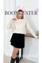 Women's Ecru Shoulder Detail Soft Knit Sweater Madonna Collar – - 5