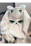 3 Thread K Hooded Hoodie – Thick Fabric, Warm Style