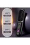Portable Cordless Hair Straightener Brush, Ionic Thermal Comb, 3 Temp (Black) - 2