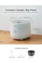 CR 0675F 6-Cup Micom Rice Cooker, 13 Menu Options, White - 5