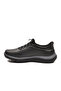 Black Ankle Elastic Men's Sports Shoes Flexible Pu m - 4
