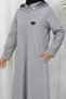 Cashmere Coat, Non-Pilling, Long, with Pockets, Zipper Detail, Women's Imported Cashmere Coat - 4