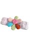 Purple Color Flower Figured Plush Hair Band - 2