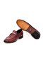 Bordo Color Laceless Genuine Leather Men's Shoes - 3