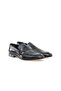 Black Color Laceless Genuine Leather Men's Shoes