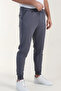 Italian Cut Compact Side Pocket Ribbed Slimfit Track Pants