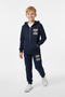 3 Thread Thick Winter Born to Lead B Printed Zippered K Hooded 6-Piece Boys' Tracksuit Set - 4