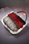 Women's Shoulder Bag. Furry Arm Bag. - 7