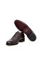 Brown Lace-Up Genuine Leather Men's Shoes - 3
