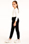 270-10-25 Girl's Cargo Pocket Piece Sweatpants Set, Age 8/12 - 2