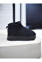 Fur-Lined Suede Women's Boots – Comfortable and Warm Winter Model - 3