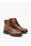 Men Leather Panelled Ankle Boots - 2