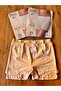 100% Cotton Women's Boxer Panties Stretch Fabric Boxers (4 Pieces) White-Skin - 2