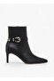 Women Buckle Detail Ankle Boots