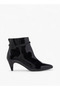 Women Braided Accent Ankle Boots