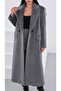 Premium Shoulder Pad Piece Thai Feather down Coat - 3