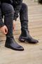 Tarco black men's leather shoes - 3