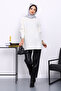 Ecru Crew Neck Knitwear Sweater - 2