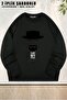 Unisex Breaking Bad Say My Name Printed Oversized Crew Neck Sweatshirt
