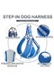 Step-in Dog Harness – Reflective Blue - Medium - 4