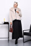 Stone Lined Short Fur Coat - 2