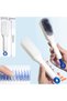 Hair Comb Anti-Static Automatic Cleaning Practical Mixed Color