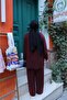 طقم قماش فاخر مع جيوب وسحاب - 5