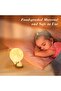 3D Moon Lamp with Ceramic Base (8CM, White Light) - 4