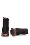 Elit Cordelia Women's Genuine Patent Leather Classic Heeled Boots Brown - 5