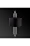 Mızrak Decorative Metal Tubular Single Sconce Black Chrome Body, Rustic Ambiance Wall Lamp Mizrak-618 - 4