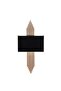 Mızrak Decorative Metal Pipe Single Sconce Black Copper Body, Rustic Ambiance Wall Lamp Mizrak-613