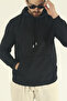 Men's Winter Regular Cotton Inside K Hooded Kangaroo Pocket Sweatshirt - 3