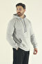 Men's Winter Relax Fit Fleece Lined K Hooded Kangaroo Pocket Sweatshirt
