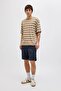 Pants Studio Jpstjaıden Linen Blend Relaxed Fit Regular Waist Men's Shorts 12274968 - 2