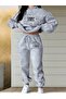 3 Thread Fleece Hoodie Set – Modern and Comfortable Street Style Look