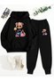 3 Thread Fleece Hoodie Set – Modern and Comfortable Street Style Look