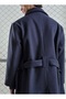 Men's Belted Cashmere Cotton Winter Coat - 3