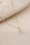 Pearl Zircon Star Gold Steel Necklace - 2