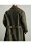 Men's Belted Cashmere Cotton Winter Coat - 2