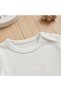 Baby Bodysuit with Snap Fasteners Printed Cute Bodysuit with the Text I Came to Eat Your Money Printed - 3