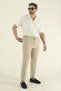 Men's Stretch Fabric Elastic Waist Lace-Up Striped Ankle-Length Side Pocket Jogger Pants - 5