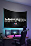 Gamer Wall Covering – Car Themed, High-Quality Fabric, Tapestry Wall Carpet