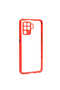 غطاء حماية JoieCreatif Kaff لهاتف Reno 5 Lite - أحمر