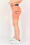 Women Tight Fit Running Shorts, Coral - 2