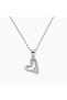 Silver heart necklace - 2