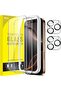 Screen Protector for iPhone 16 Pro Max 6.9-Inch with Camera Lens Protector, 2-Pack