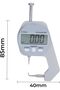 Pipe Meat Thickness Measuring Instrument Metal Profile Hair Thickness Measuring Instrument Electronic Digital Caliper - 8