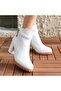 Women's Boots Comfortable for Daily Use Side Accessory Detail Zippered Waterproof Boots - 4