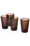 VARDAGEN Glass, brown, 31 cl